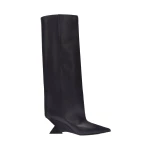 The Attico Cheope Tube Boots in Black | Boots | Luxury Shoes 