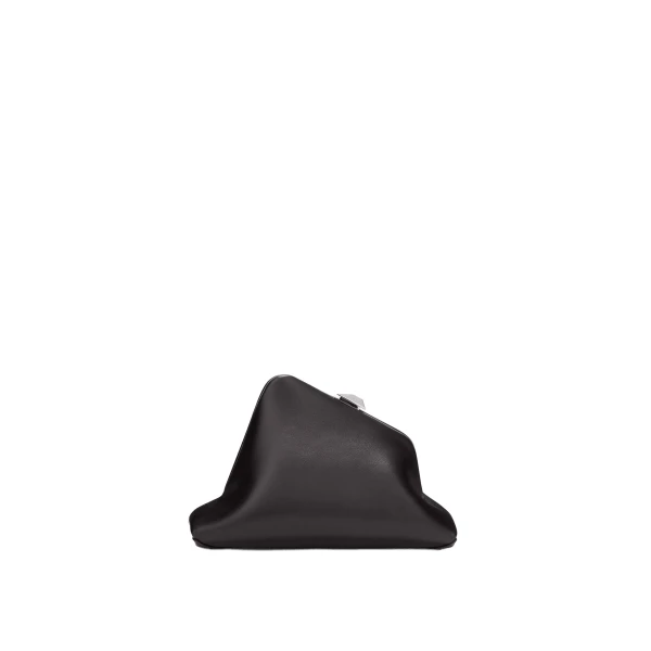 The Attico Day Off Small Clutch in Black | Clutch Bags | Luxury Shoes 