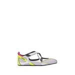 The Attico Floor 01 Ballerina Flats in Holographic Silver | Flats | Luxury Shoes 