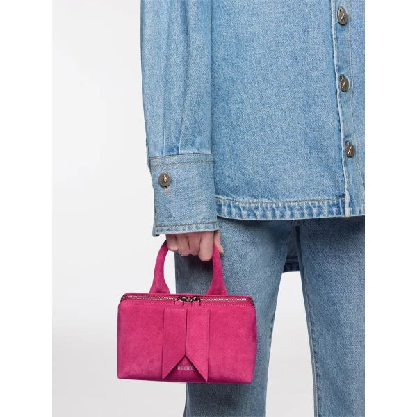The Attico Friday Mini Bag in Cyclamen | Mini Bags | Luxury Shoes 