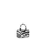 The Attico Friday Mini Bag in White and Black | Mini Bags | Luxury Shoes 