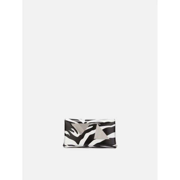 The Attico Friday Mini Bag in White and Black | Mini Bags | Luxury Shoes 
