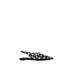 The Attico Grid Ballerina Flats in Black | Flats | Luxury Shoes 