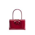 The Attico L'altra di Milano Shoulder Bag in Deep Red | Shoulder & Crossbody Bags | Luxury Shoes 