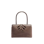 The Attico L'altra di Milano Shoulder Bag in Grey | Shoulder & Crossbody Bags | Luxury Shoes 
