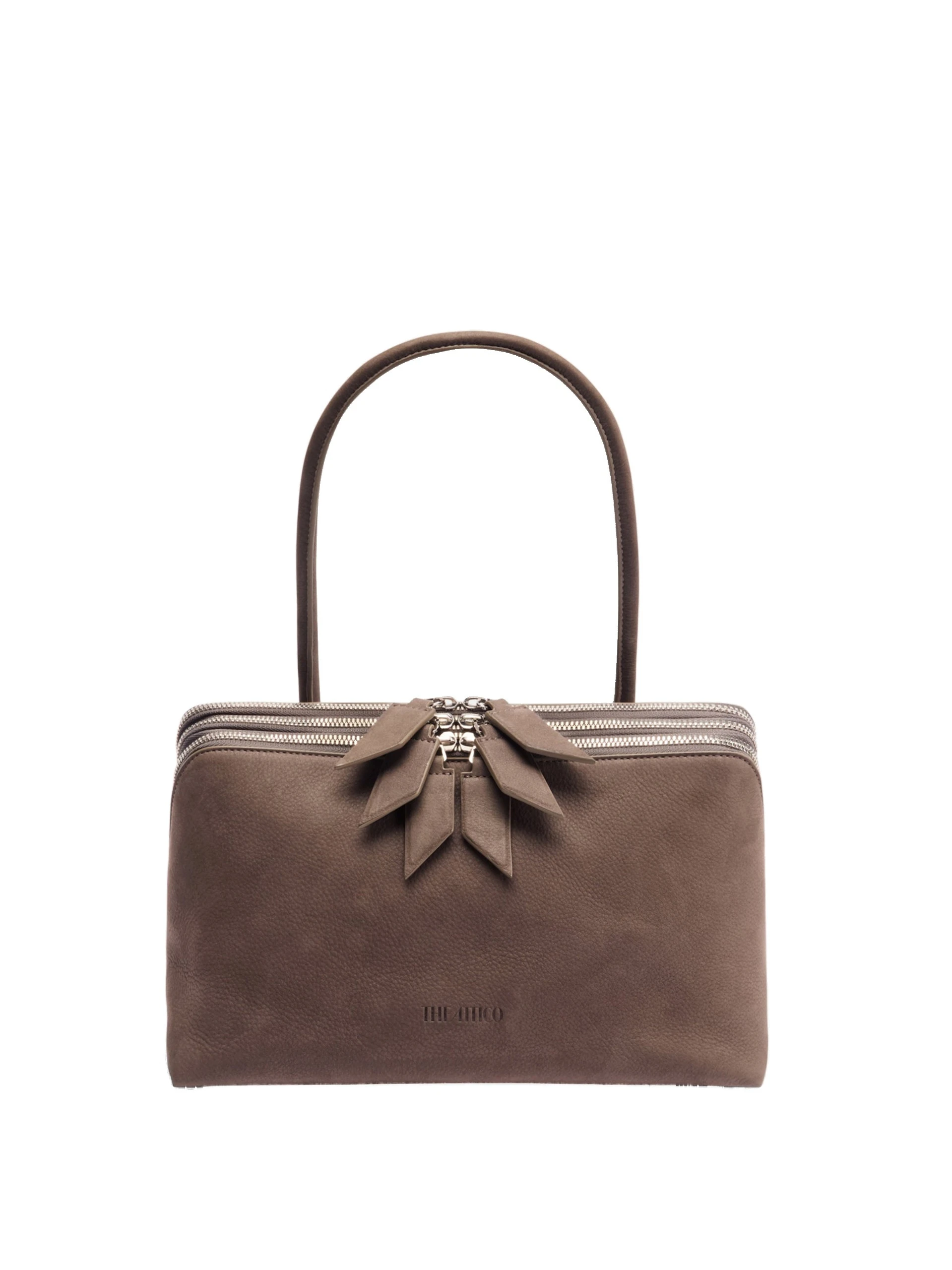 The Attico L'altra di Milano Shoulder Bag in Grey The Attico L'altra di Milano Shoulder Bag in Grey | Shoulder & Crossbody Bags | Luxury Shoes