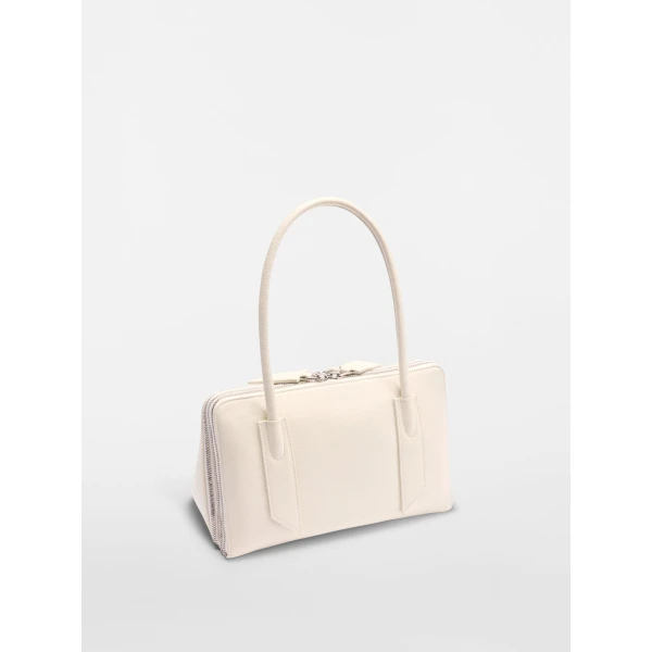 The Attico L'altra di Milano Shoulder Bag in Sand | Shoulder & Crossbody Bags | Luxury Shoes 