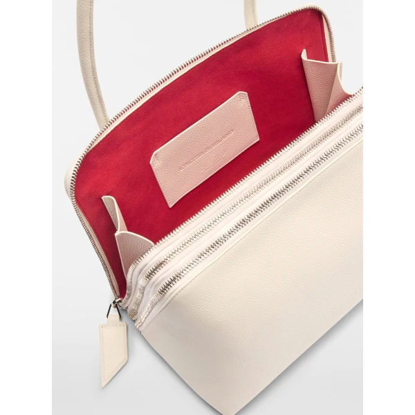 The Attico L'altra di Milano Shoulder Bag in Sand | Shoulder & Crossbody Bags | Luxury Shoes 