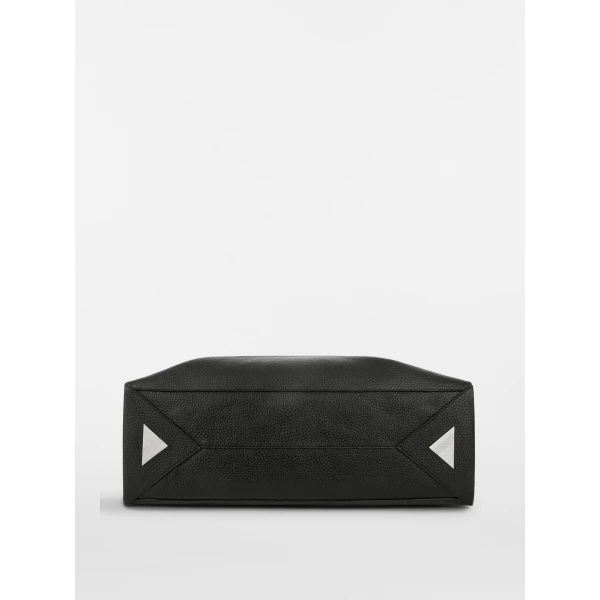 The Attico La Passeggiata Large Top Handle Bag in Black | Totes & Top-Handle Bags | Luxury Shoes 