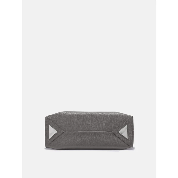 The Attico La Passeggiata Medium Top Handle Bag in Grey | Totes & Top-Handle Bags | Luxury Shoes 