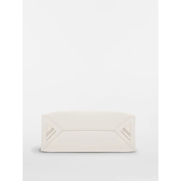 The Attico La Passeggiata Medium Top Handle Bag in Ice | Totes & Top-Handle Bags | Luxury Shoes 