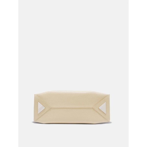 The Attico La Passeggiata Medium Top Handle Bag in Sand | Totes & Top-Handle Bags | Luxury Shoes 