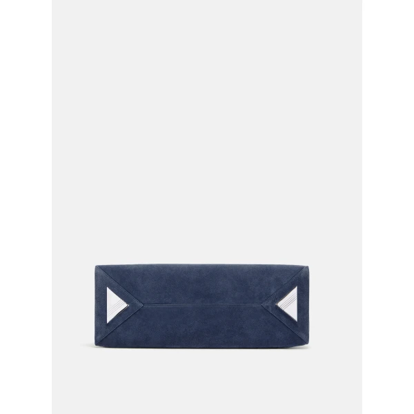 The Attico La Passeggiata Medium Top Handle Bag in Sapphire Blue | Totes & Top-Handle Bags | Luxury Shoes 