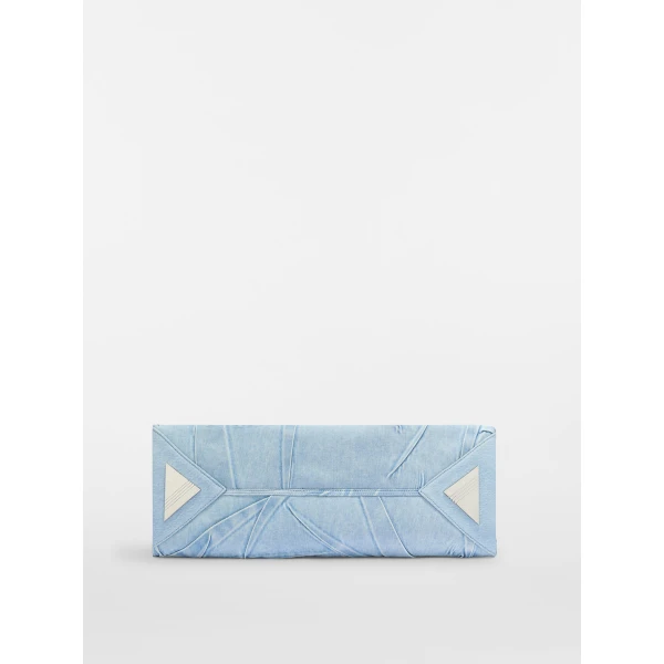 The Attico La Passeggiata Medium Top Handle Bag in Super Washed Blue | Totes & Top-Handle Bags | Luxury Shoes 