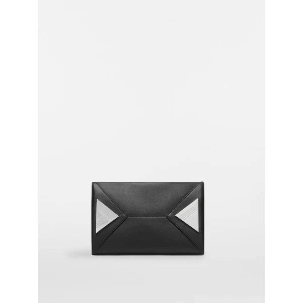 The Attico La Passeggiata Mini Top Handle Bag in Black Smooth Leather | Totes & Top-Handle Bags | Luxury Shoes 