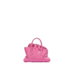 The Attico La Passeggiata Mini Top Handle Bag in Fuchsia | Totes & Top-Handle Bags | Luxury Shoes 