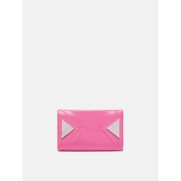 The Attico La Passeggiata Mini Top Handle Bag in Fuchsia | Totes & Top-Handle Bags | Luxury Shoes 