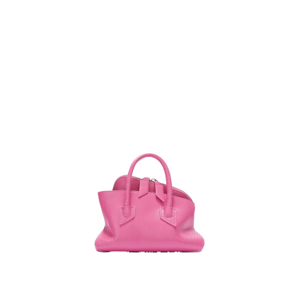 The Attico La Passeggiata Mini Top Handle Bag in Fuchsia | Totes & Top-Handle Bags | Luxury Shoes 
