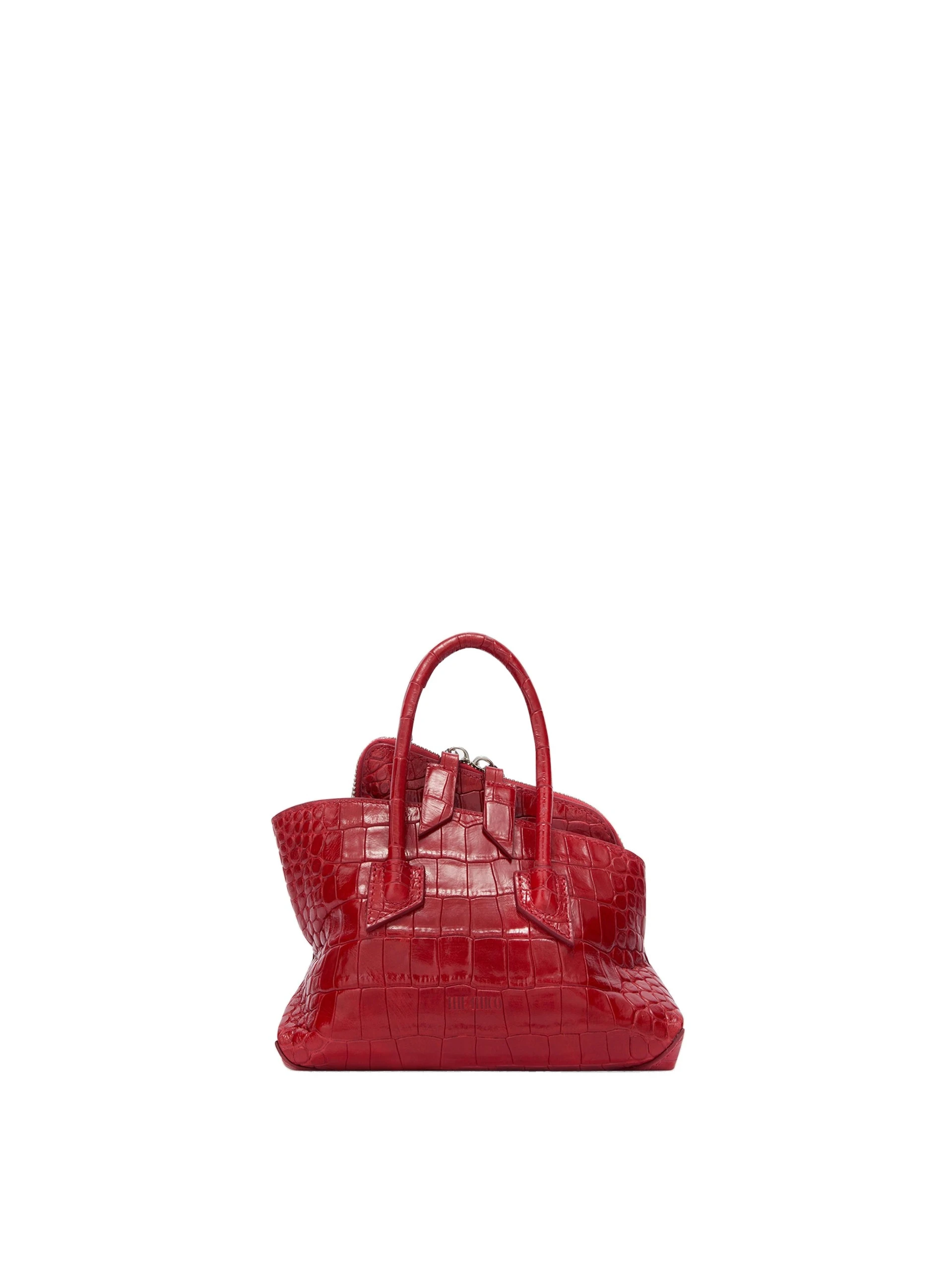 The Attico La Passeggiata Mini Top Handle Bag in Red The Attico La Passeggiata Mini Top Handle Bag in Red | Totes & Top-Handle Bags | Luxury Shoes