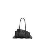 The Attico La Passeggiata Small Top Handle Bag in Black | Totes & Top-Handle Bags | Luxury Shoes 