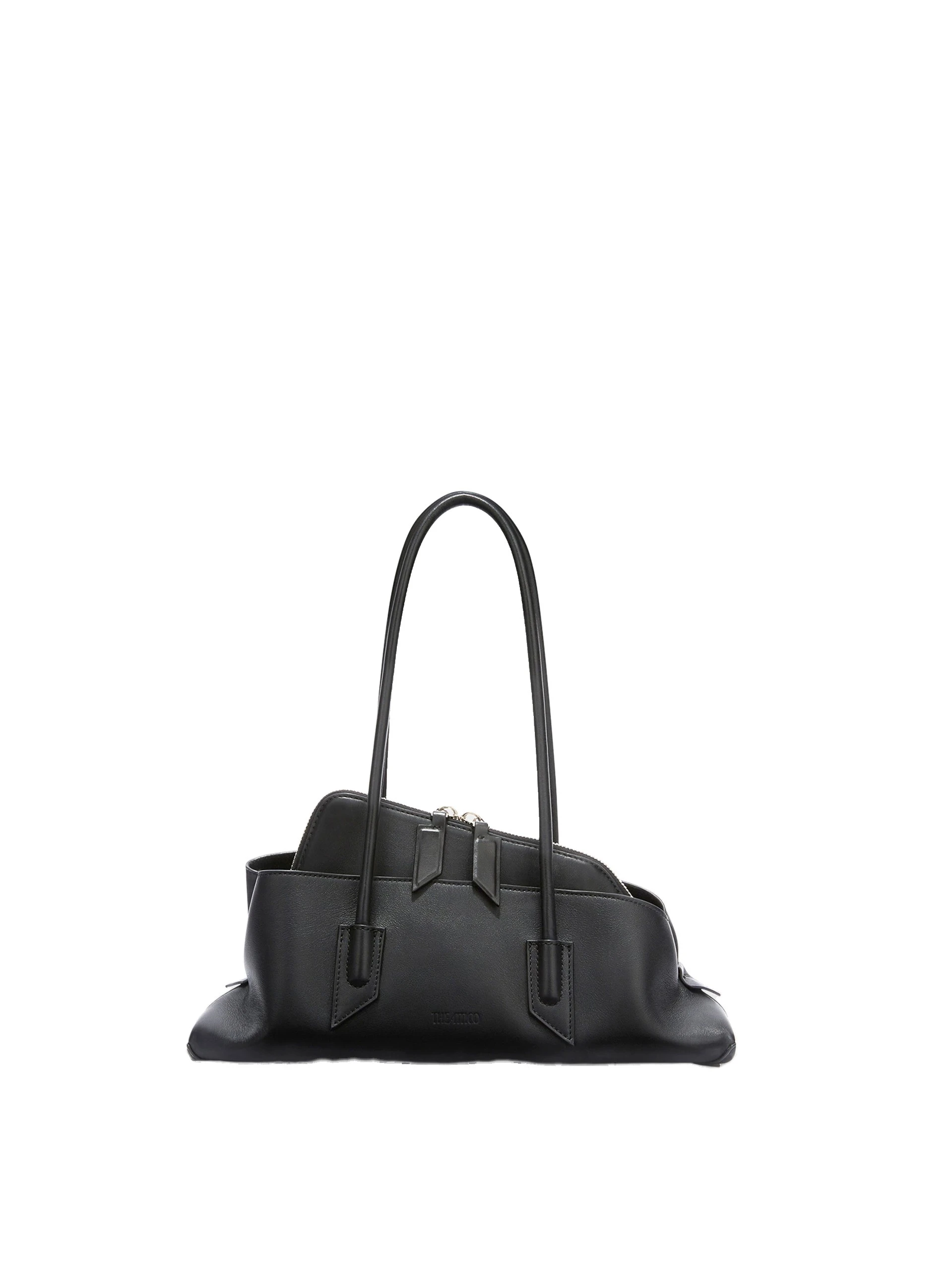 The Attico La Passeggiata Small Top Handle Bag in Black The Attico La Passeggiata Small Top Handle Bag in Black | Totes & Top-Handle Bags | Luxury Shoes
