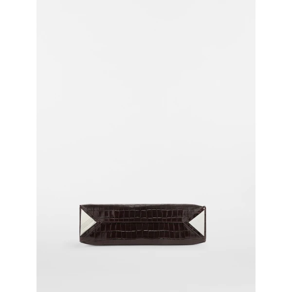 The Attico La Passeggiata Small Top Handle Bag in Coffee | Totes & Top-Handle Bags | Luxury Shoes 