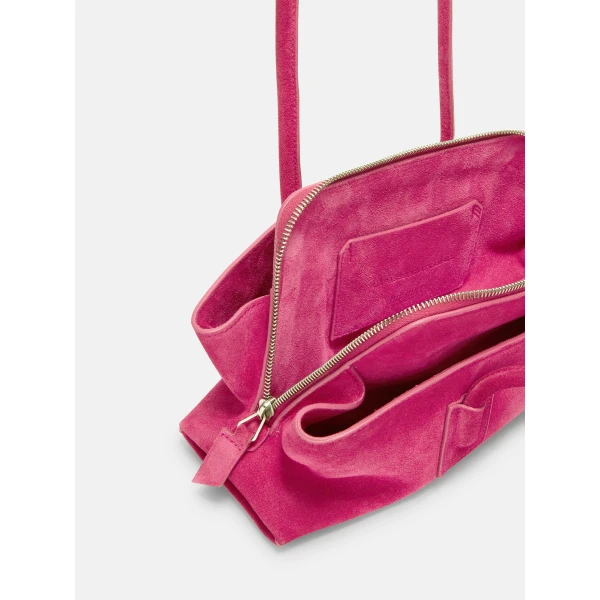 The Attico La Passeggiata Small Top Handle Bag in Cyclamen | Totes & Top-Handle Bags | Luxury Shoes 