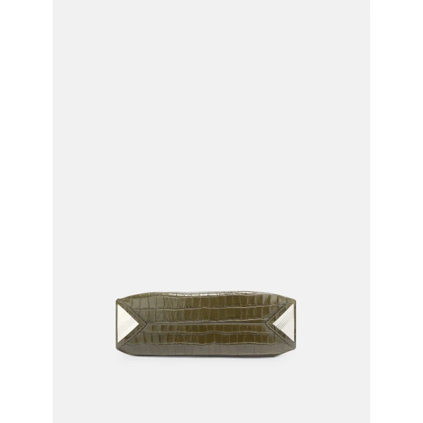 The Attico La Passeggiata Small Top Handle Bag in Degrade Green | Totes & Top-Handle Bags | Luxury Shoes 