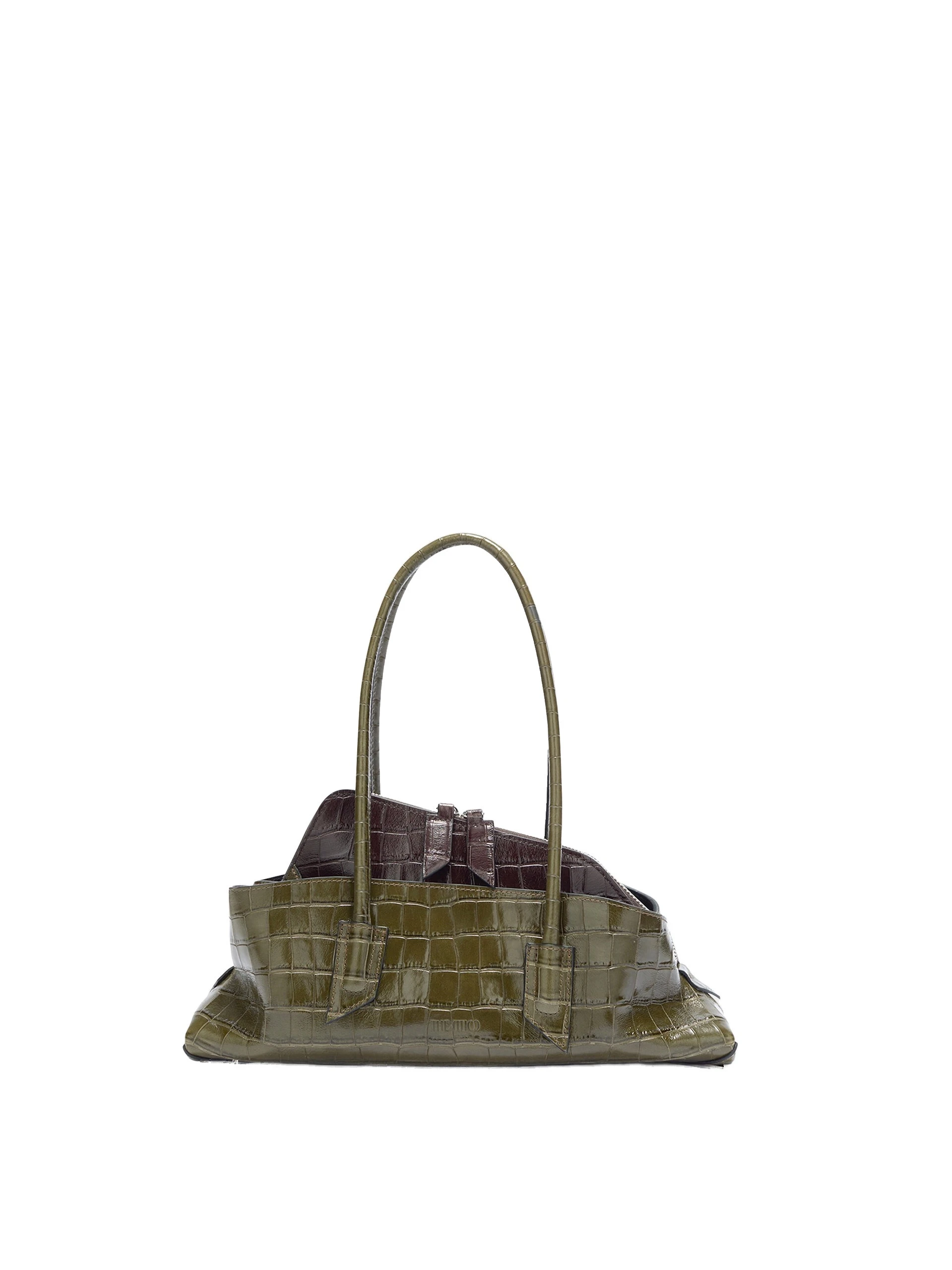 The Attico La Passeggiata Small Top Handle Bag in Degrade Green The Attico La Passeggiata Small Top Handle Bag in Degrade Green | Totes & Top-Handle Bags | Luxury Shoes