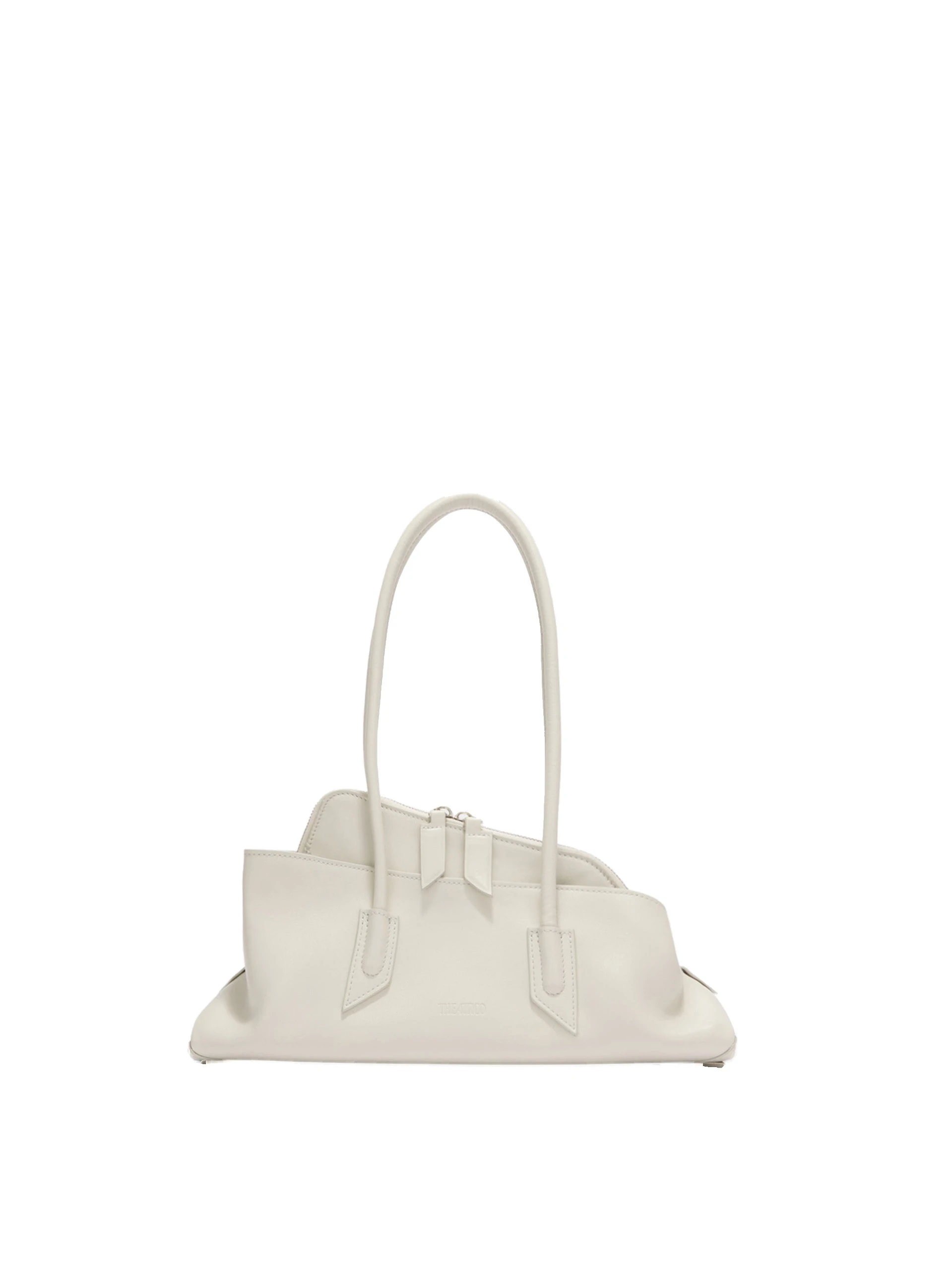 The Attico La Passeggiata Small Top Handle Bag in Ice The Attico La Passeggiata Small Top Handle Bag in Ice | Totes & Top-Handle Bags | Luxury Shoes