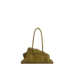The Attico La Passeggiata Small Top Handle Bag in Khaki | Totes & Top-Handle Bags | Luxury Shoes 