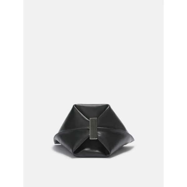 The Attico La Scoop Shoulder Bag in Black | Shoulder & Crossbody Bags | Luxury Shoes 