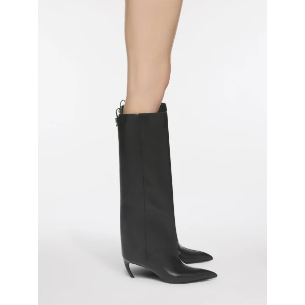 The Attico Lea Boots in Black | Boots | Luxury Shoes 