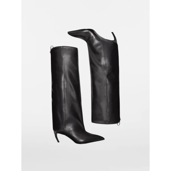 The Attico Lea Boots in Black | Boots | Luxury Shoes 
