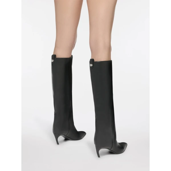 The Attico Lea Boots in Black | Boots | Luxury Shoes 