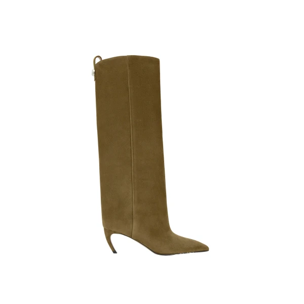 Lea Boots in Military Green