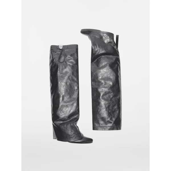 The Attico Leon Boots in Grey | Boots | Luxury Shoes 
