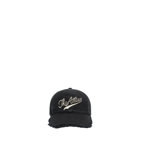 Logo Baseball Cap in Black