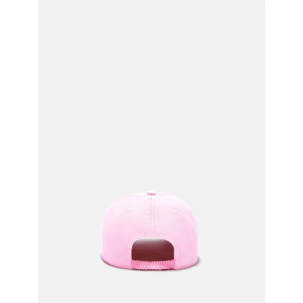 The Attico Logo Baseball Cap in Faded Pink | Hats | Luxury Shoes 