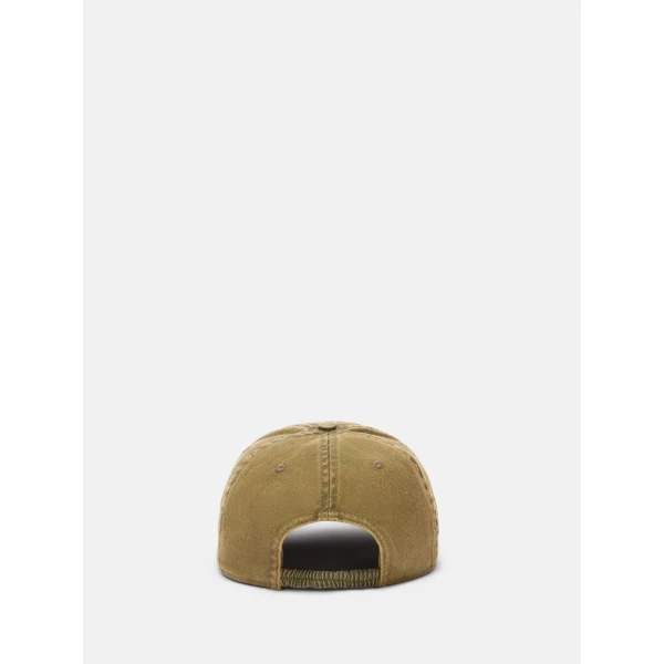 The Attico Logo Baseball Cap in Military Green | Hats | Luxury Shoes 