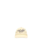 The Attico Logo Baseball Cap in Safari | Hats | Luxury Shoes 