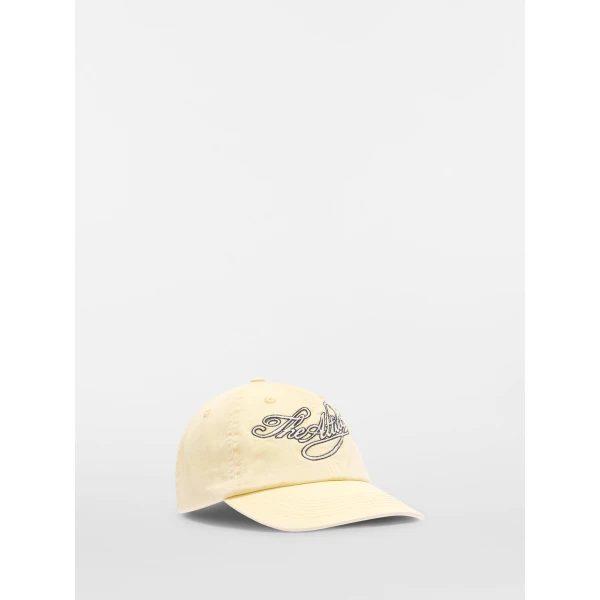 The Attico Logo Baseball Cap in Safari | Hats | Luxury Shoes 