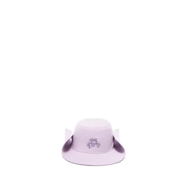 Logo Bucket Cap in Faded Violet