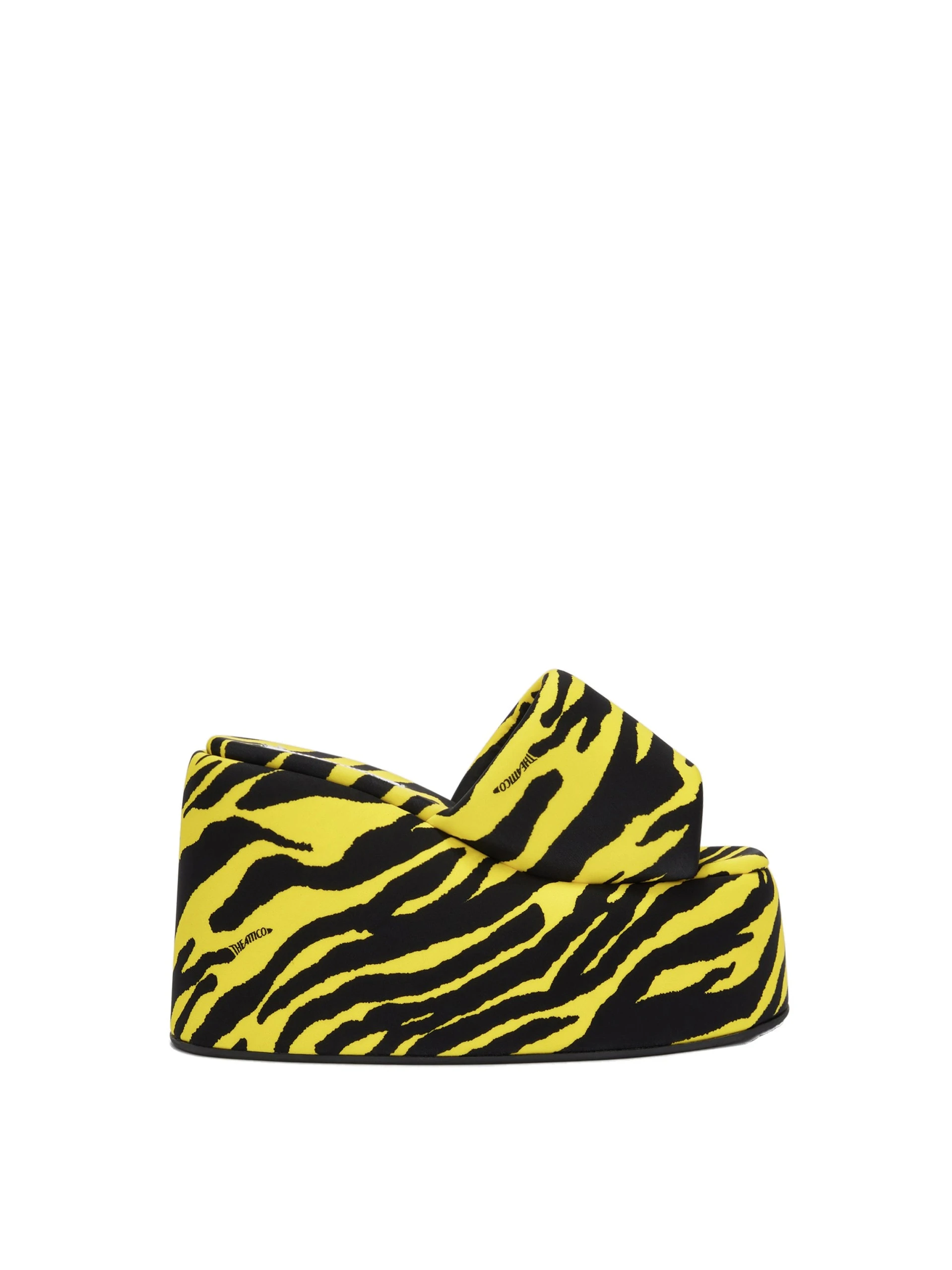 The Attico Mochi Flatform Sandals in Black and Yellow The Attico Mochi Flatform Sandals in Black and Yellow | Flats | Luxury Shoes