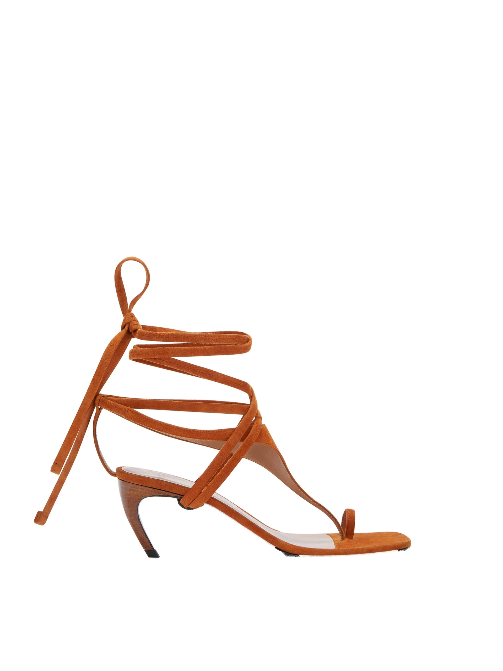 The Attico Nova Thong Sandals in Cigar The Attico Nova Thong Sandals in Cigar | Sandals | Luxury Shoes