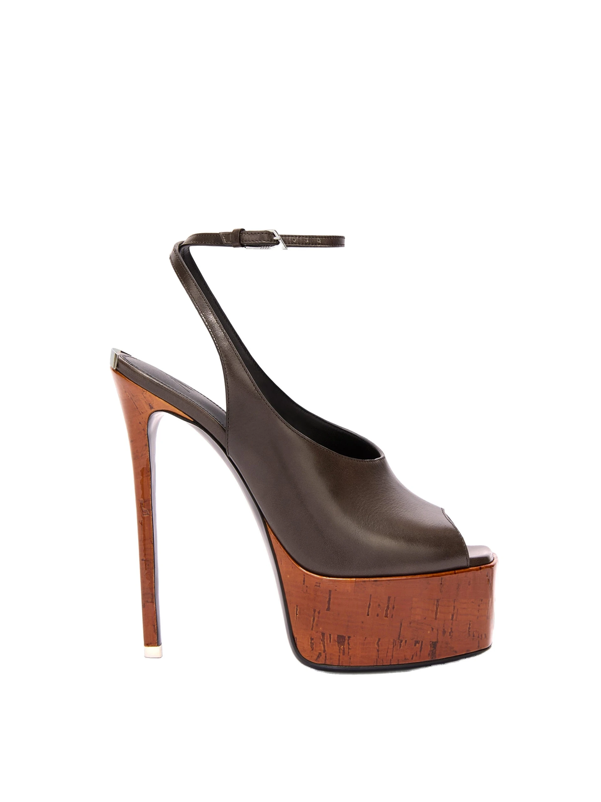 The Attico Ornella Sandals in Dark Green The Attico Ornella Sandals in Dark Green | Sandals | Luxury Shoes