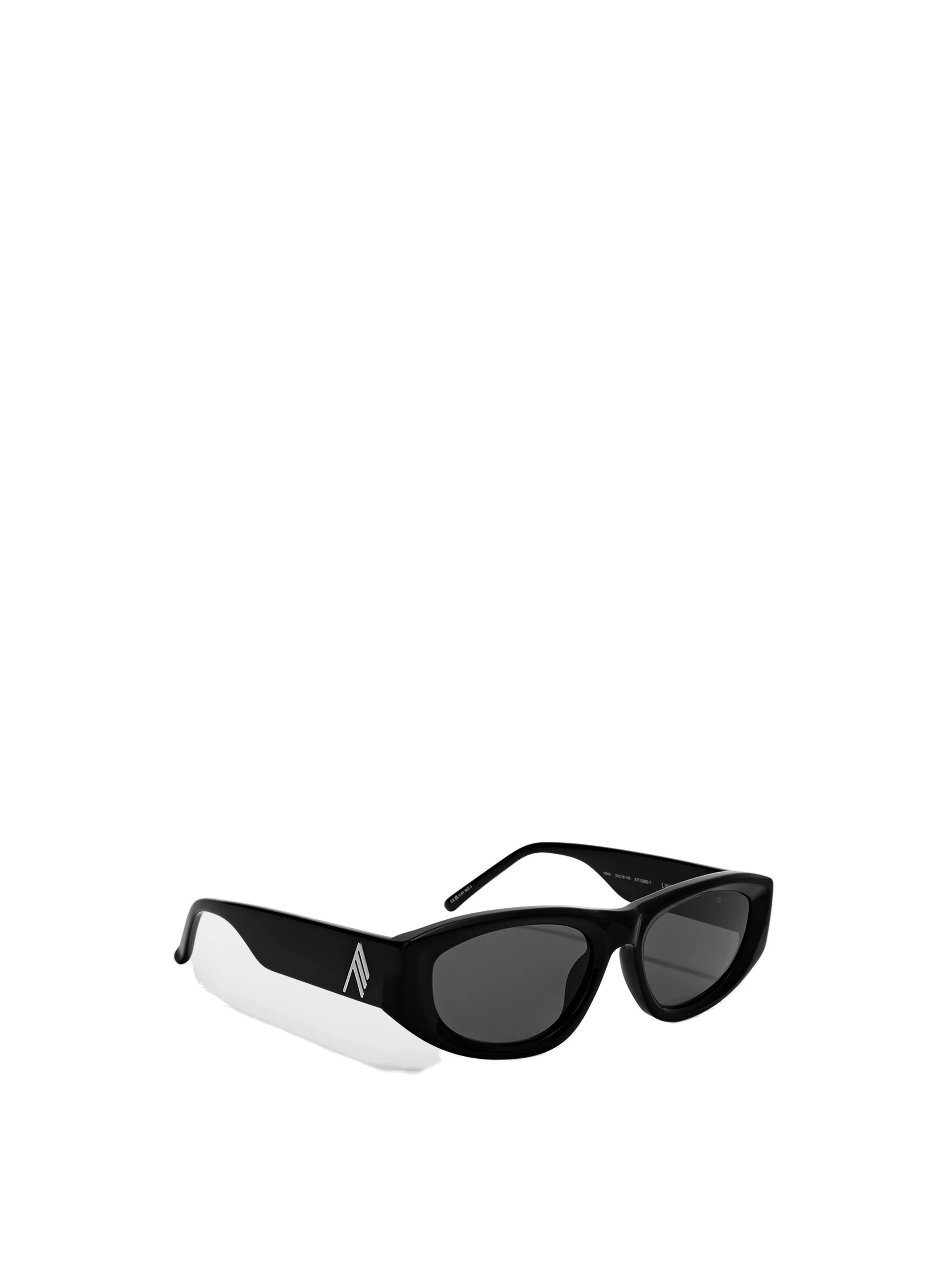 The Attico Rectangular Sunglasses in Black and Silver The Attico Rectangular Sunglasses in Black and Silver | Sunglasses | Luxury Shoes