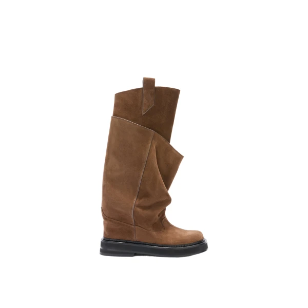 Robin Passeggiata Combat Boots in Brown