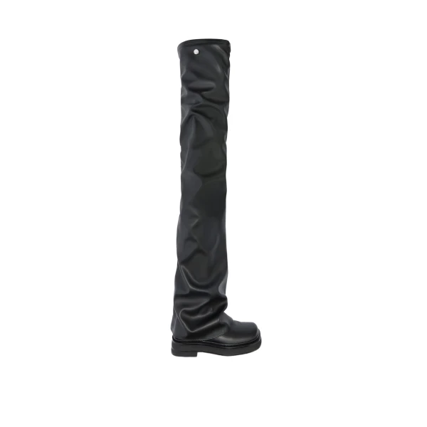 The Attico Robin Thigh-High Boots in Black | Boots | Luxury Shoes 