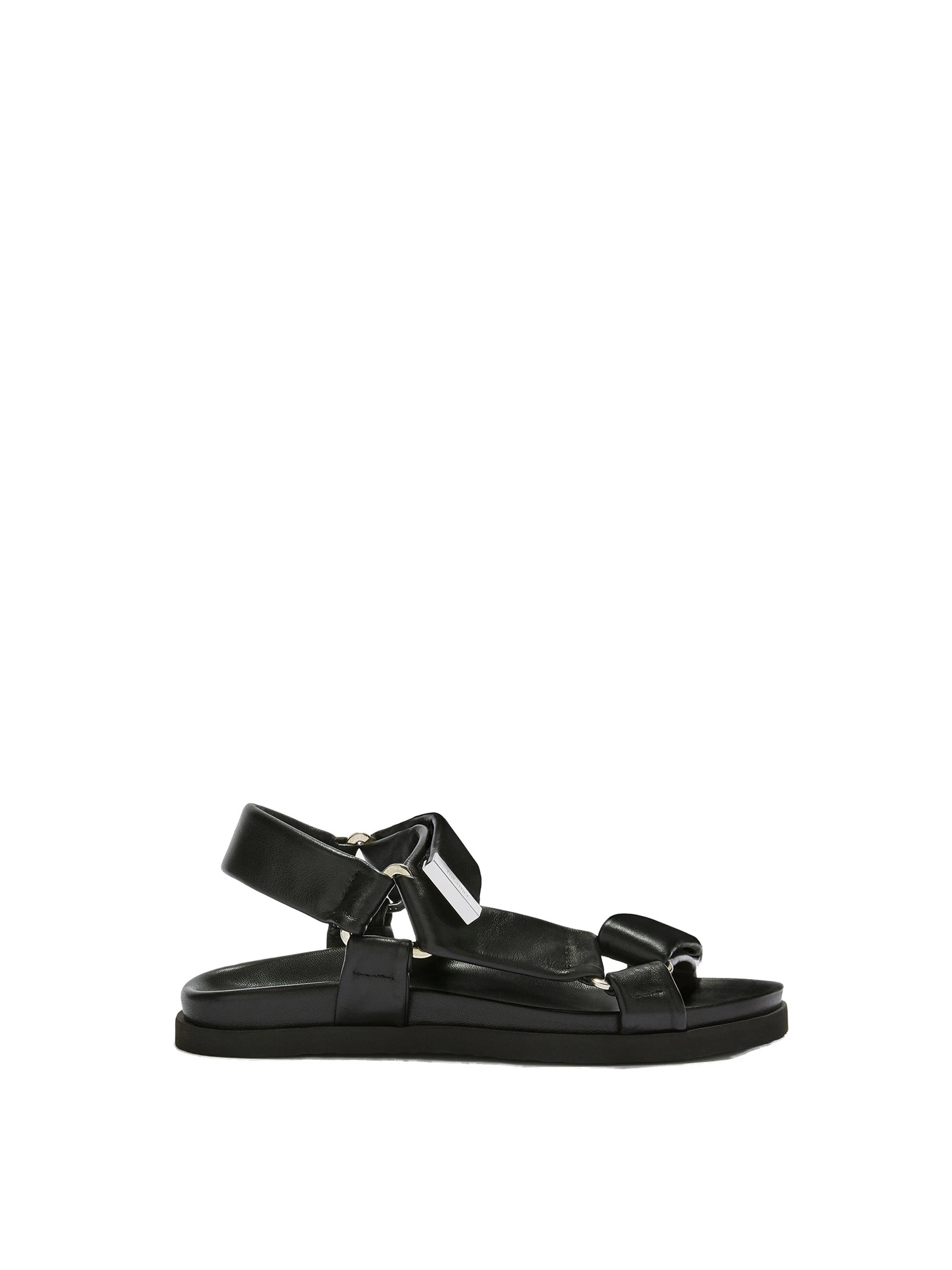 The Attico Salinas Flatform Sandals in Black The Attico Salinas Flatform Sandals in Black | Flats | Luxury Shoes
